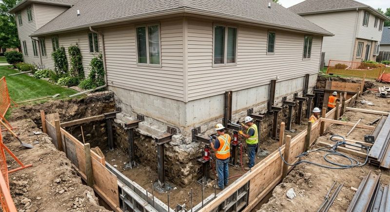 Foundation Underpinning in Calvert County, MD