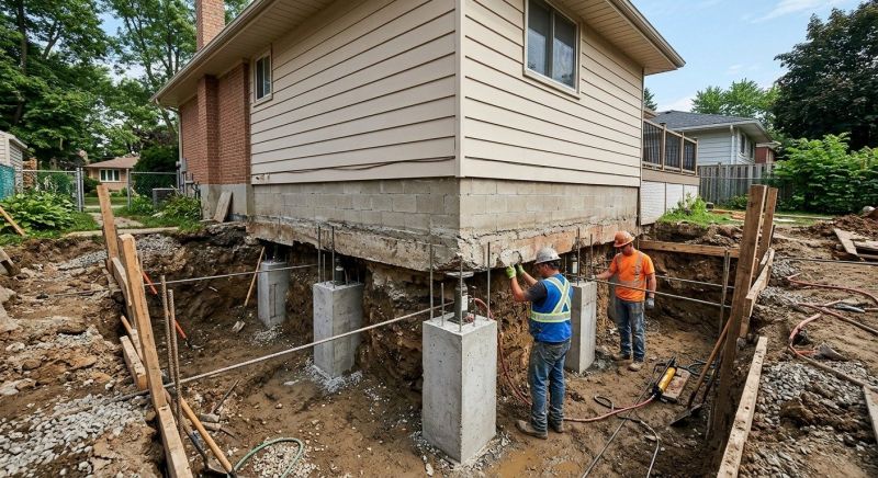 Foundation Underpinning in Calvert County, MD