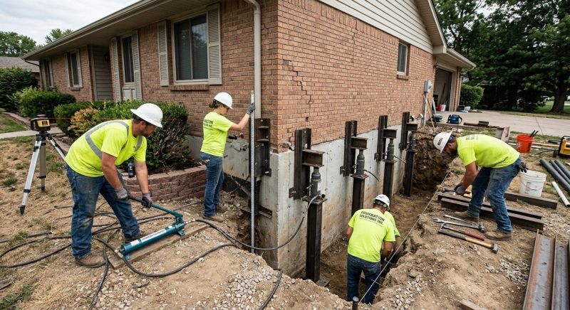 Home Foundation Leveling in Great Mills, MD