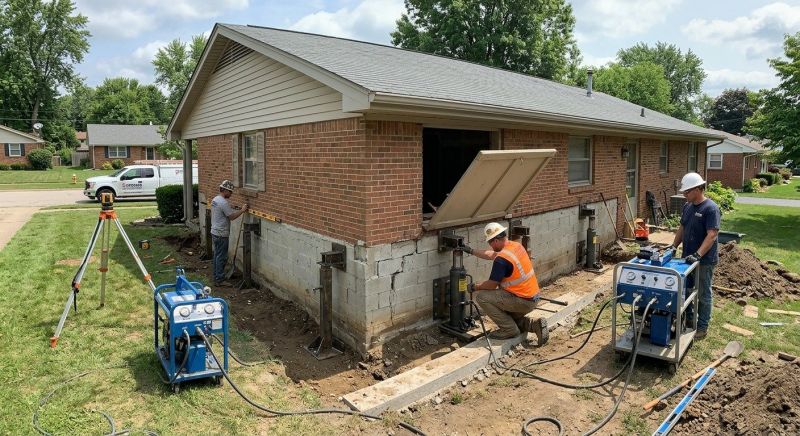Home Foundation Leveling in Vienna, MD