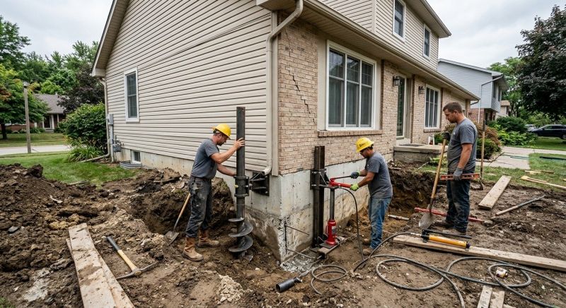 Home Foundation Repair in Great Mills, MD