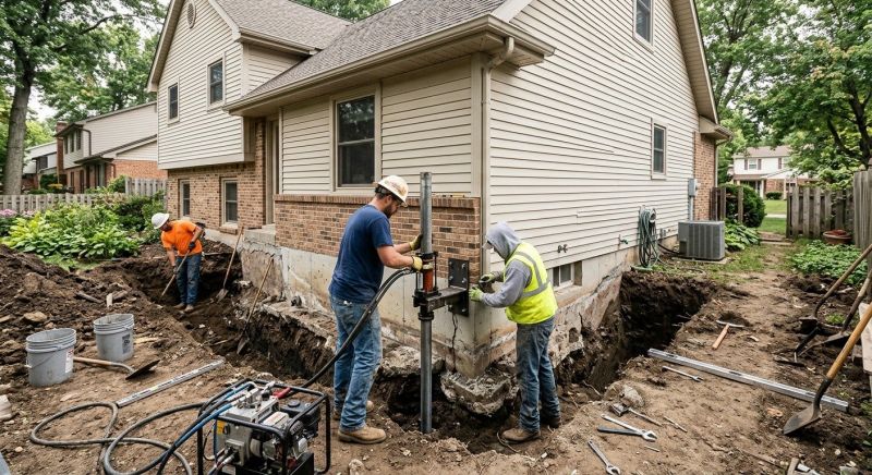 Home Foundation Repair in Calvert County, MD