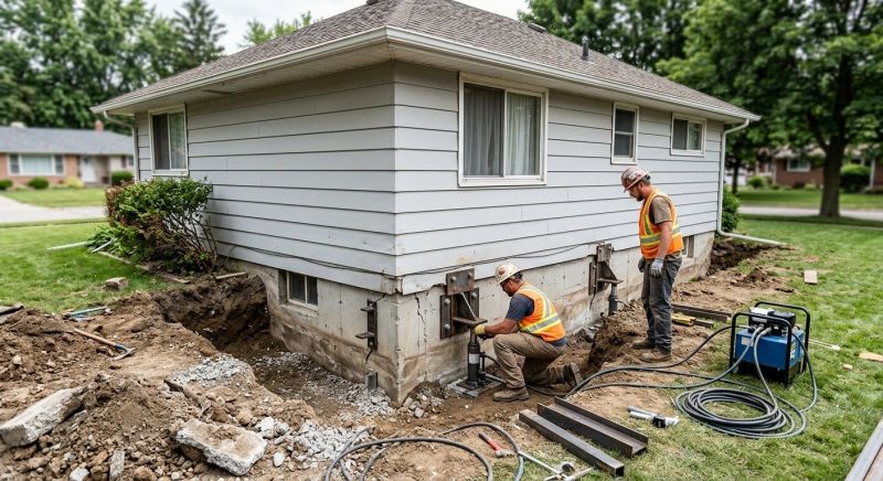 Home Foundation Repair in Mechanicsville, MD