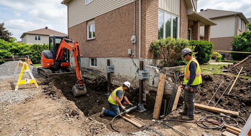 Home Foundation Repair in Mechanicsville, MD