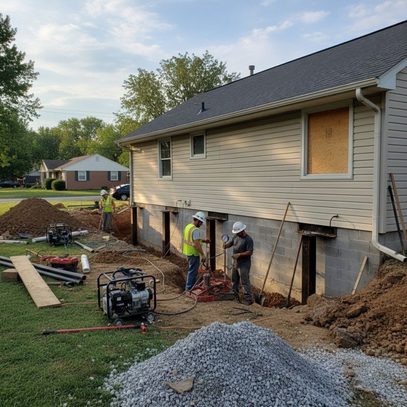 Home Foundation Repair in Mechanicsville, MD