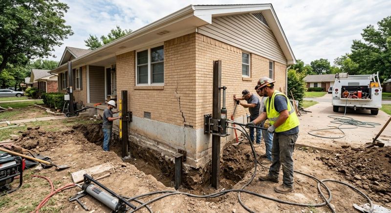 House Foundation Leveling in Calvert County, MD