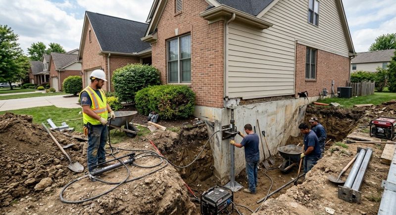House Foundation Repair in Leonardtown, MD