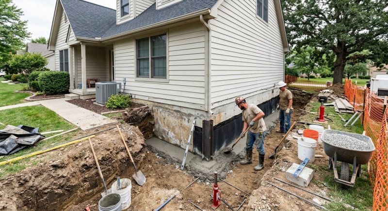 House Foundation Repair in Lexington Park, MD