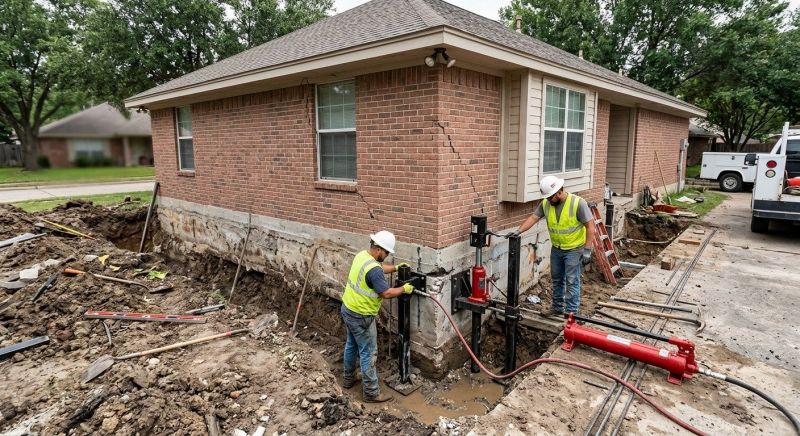 House Foundation Repair in Mechanicsville, MD