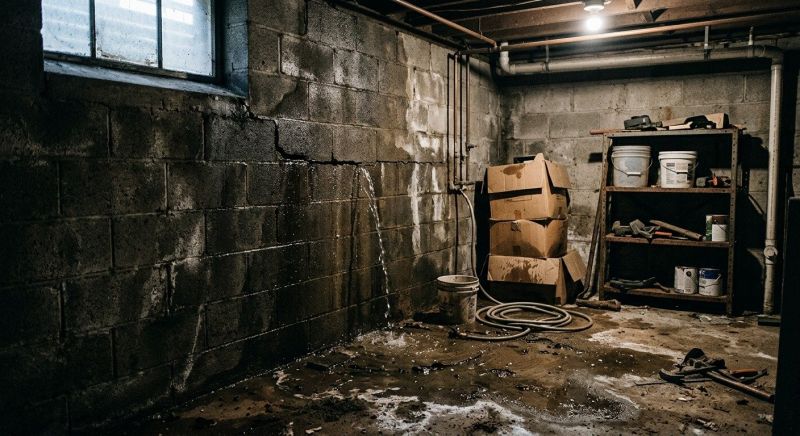 Leaking Foundation Repair in Calvert County, MD