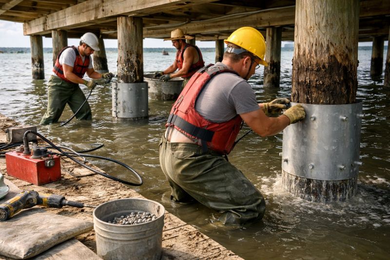 Piling Repair in Leonardtown, MD