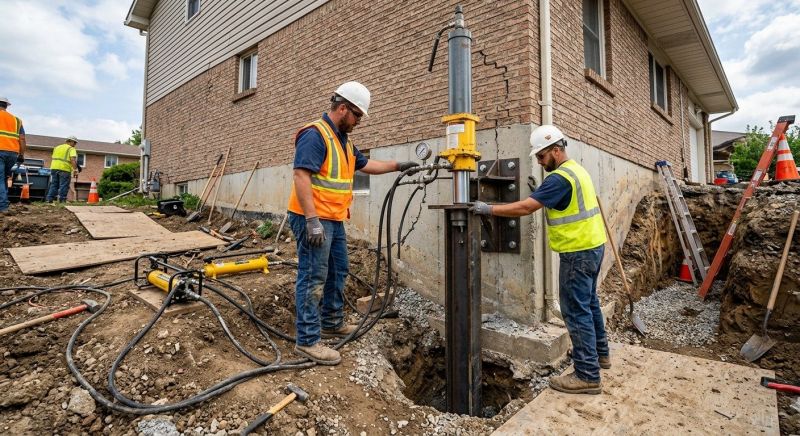 Settling Foundation Service in California, MD