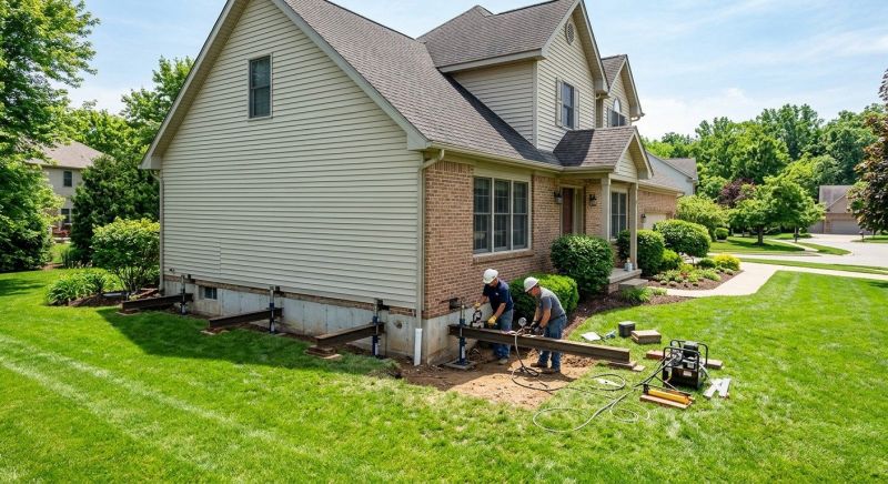Settling Foundation Service in Leonardtown, MD