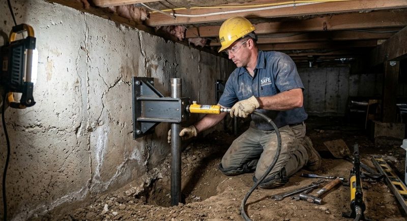 Settling Foundation Service in Lusby, MD