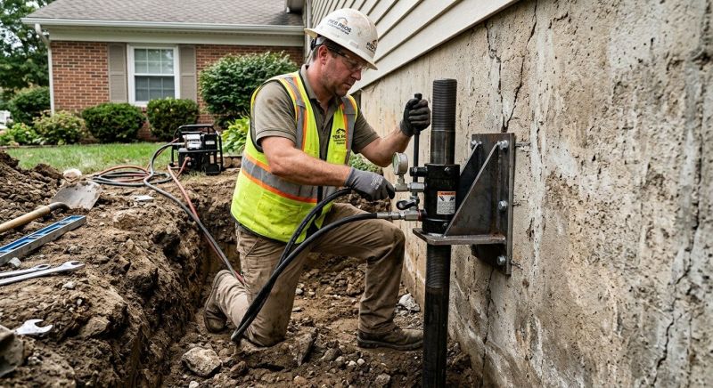 Settling Foundation Service in Lusby, MD