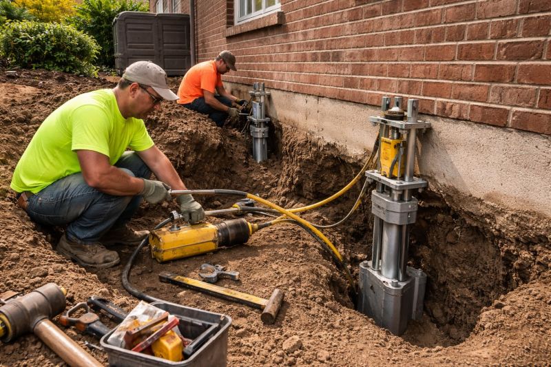 Settling Foundation Service in Mechanicsville, MD