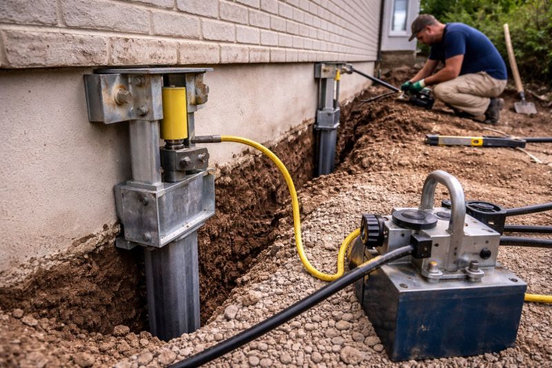 Sinking Foundation Repair in Saint Inigoes, MD