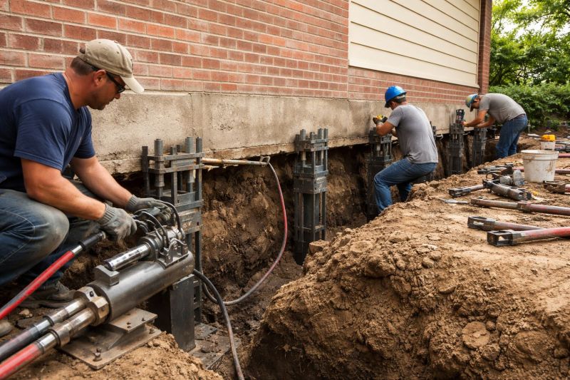 Slab Foundation Repair in Calvert County, MD