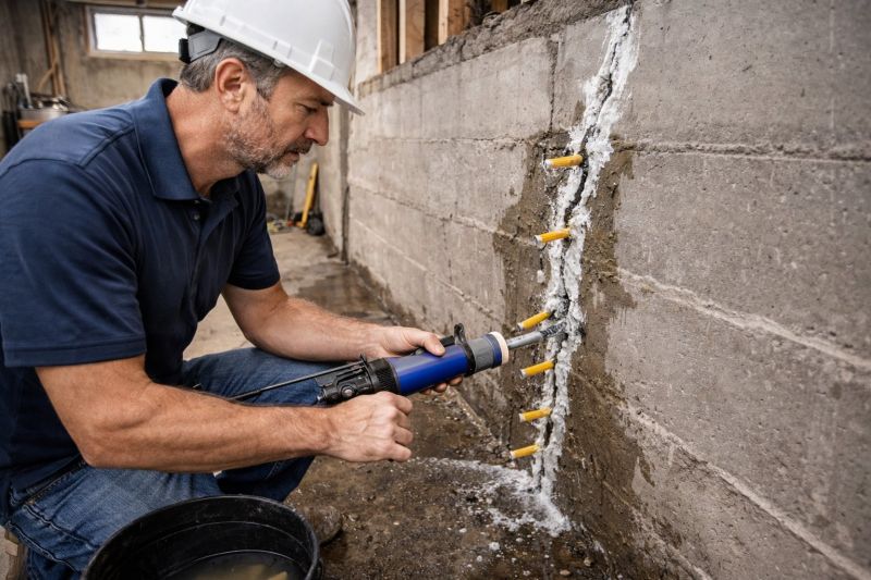 Structural Crack Repair in Calvert County, MD