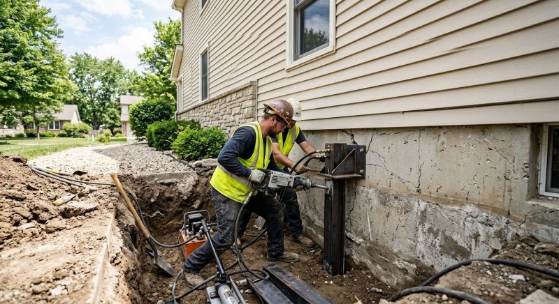 Structural Foundation Repair in Calvert County, MD