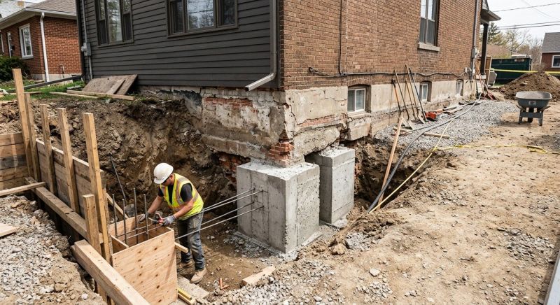Structural Underpinning in Calvert County, MD