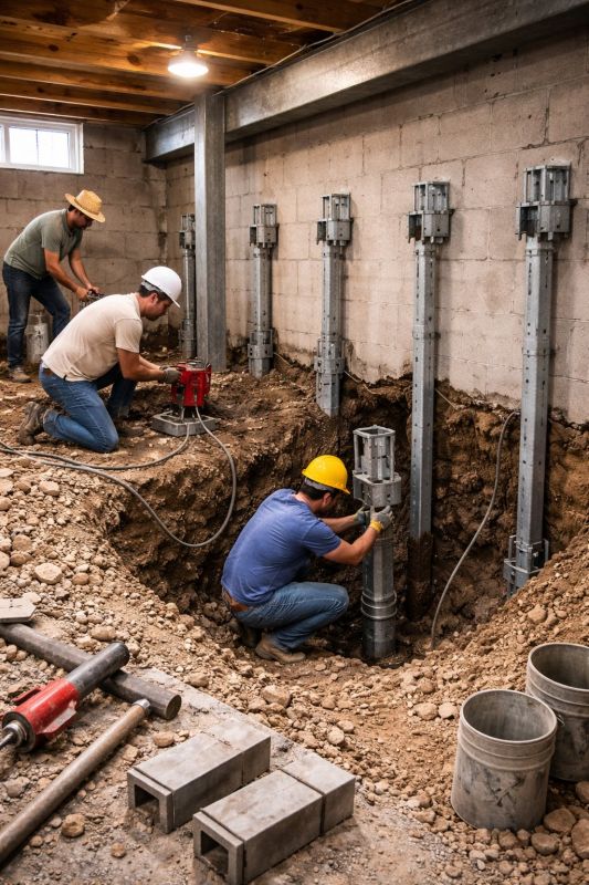 Structural Underpinning in Calvert County, MD