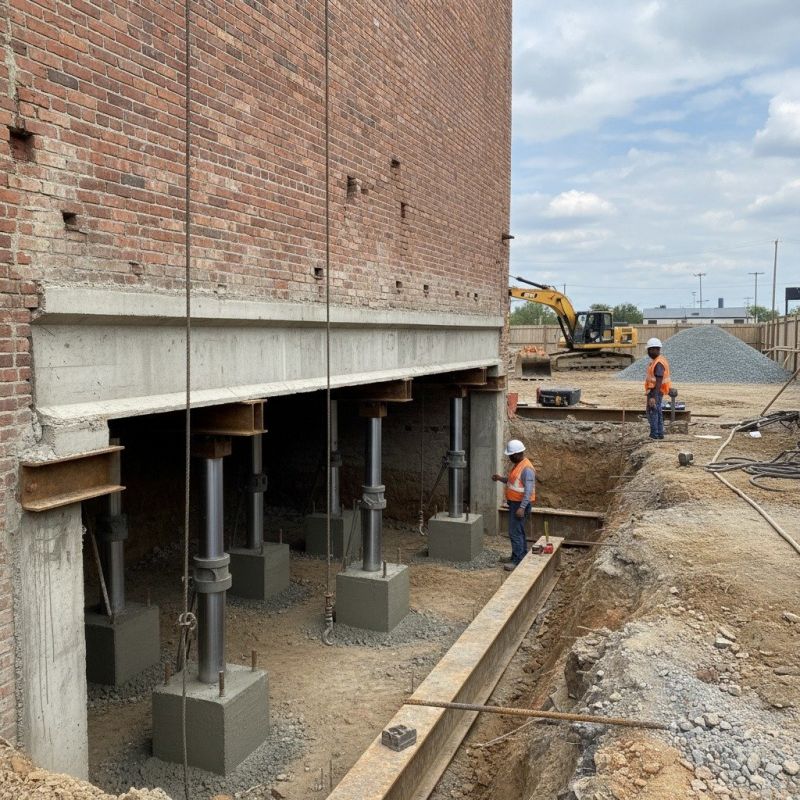Structural Underpinning in Calvert County, MD