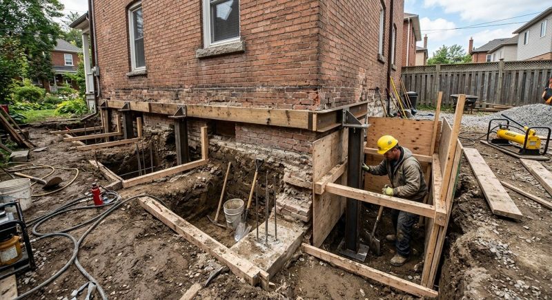 Underpinning Repair in Calvert County, MD